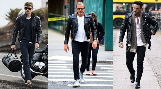 how to dress with leather jacket men The Only Guide You Need to Style Your Leather Jacket in 2025