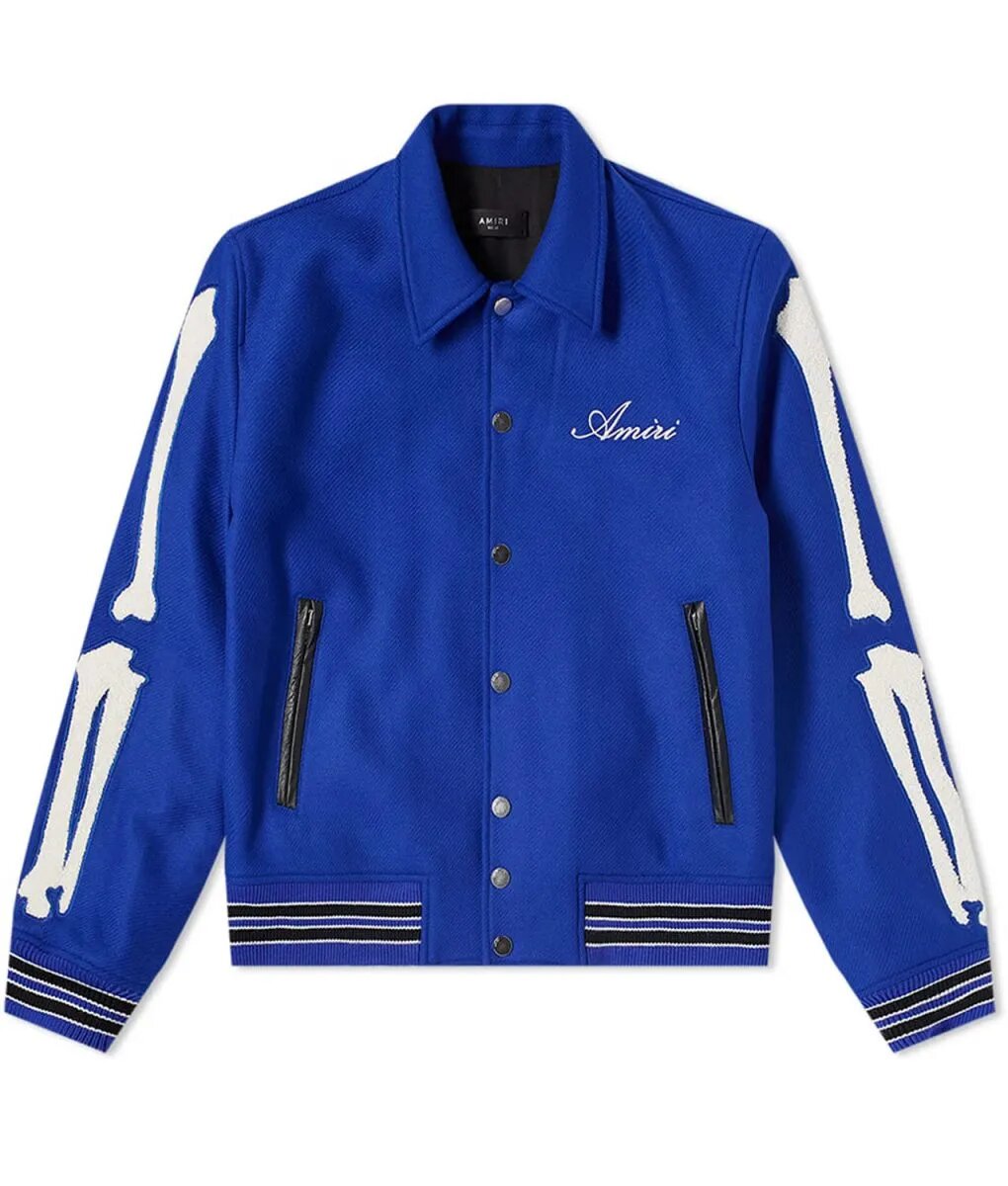 Amiri Bone Blue Jacket TheJacketFactory