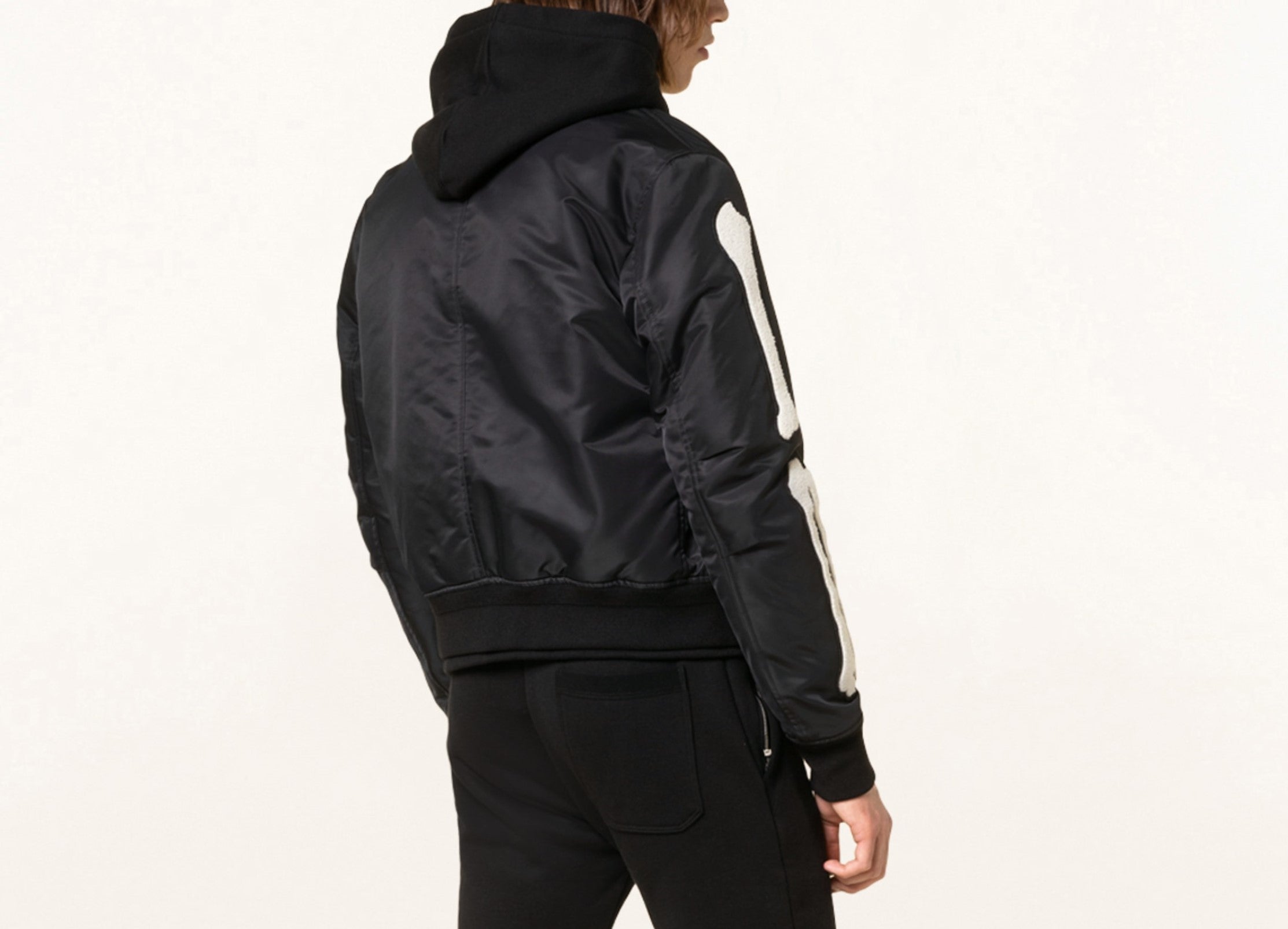 Amiri Bone Satin Jacket TheJacketFactory