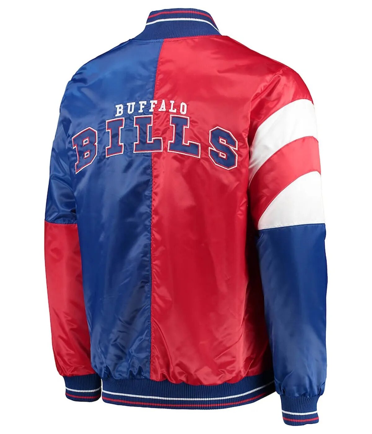 Buffalo Bills Leader Satin Jacket TheJacketFactory