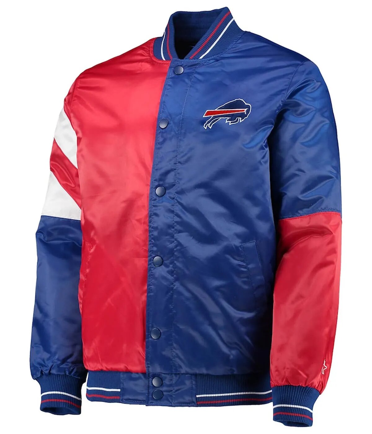 Buffalo Bills Leader Satin Jacket TheJacketFactory
