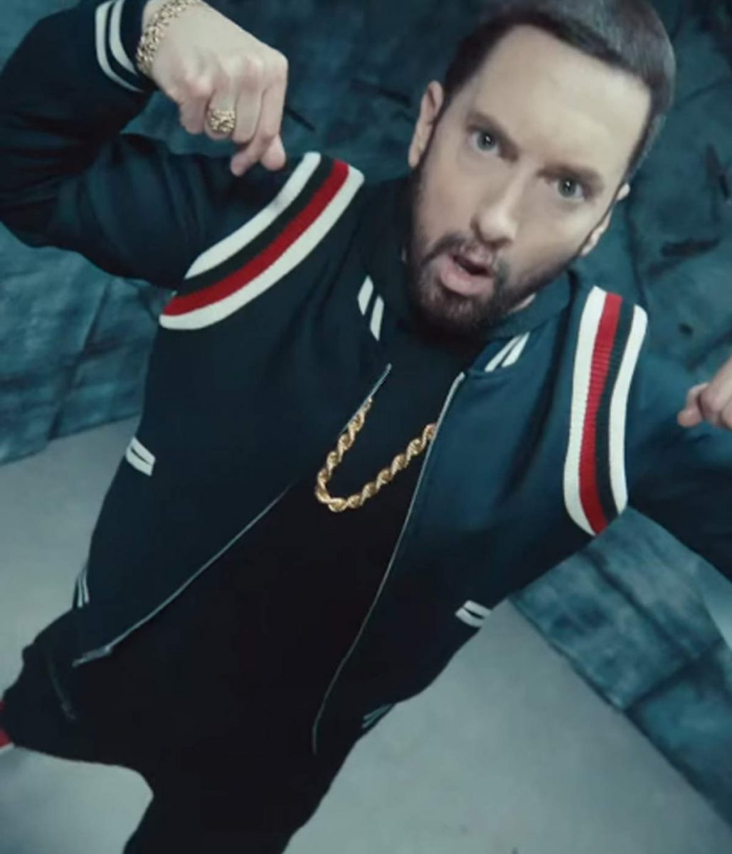 Godzilla Eminem Varsity Jacket TheJacketFactory