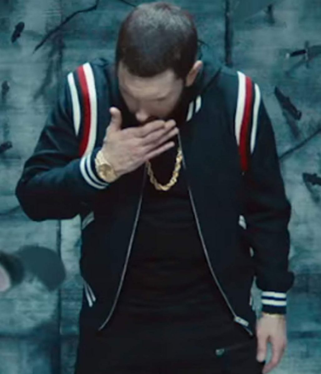 Godzilla Eminem Varsity Jacket TheJacketFactory