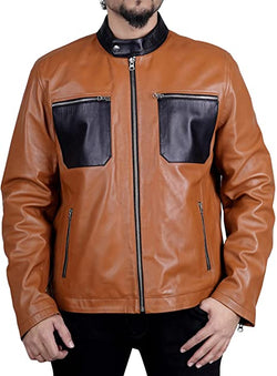 Men's Brown Leather Jacket TheJacketFactory