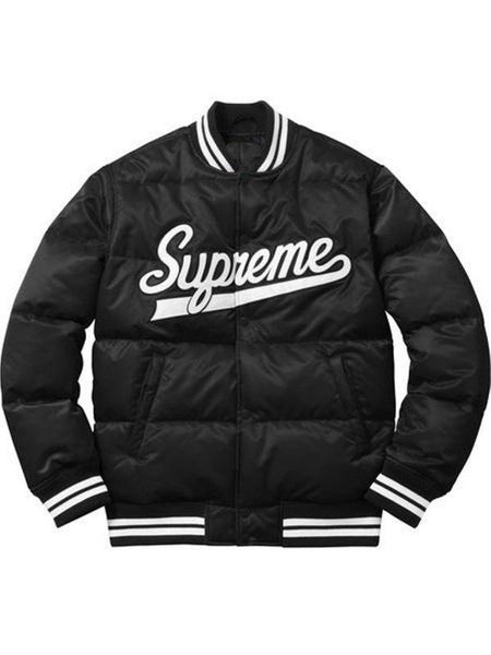 Men's Supreme Puffy Varsity Jacket – TheJacketFactory