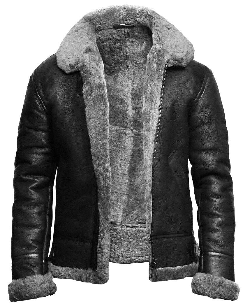 Mens Black Bomber Jacket TheJacketFactory