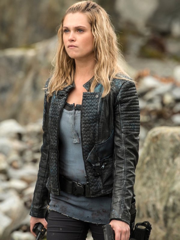 The100 Eliza Leather Jacket TheJacketFactory