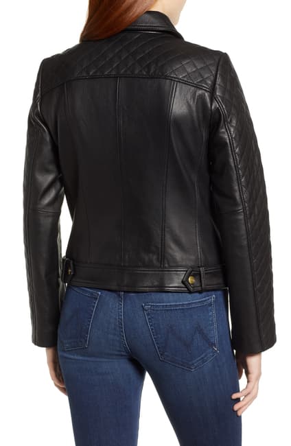 Women's Quilted Lambskin Leather Jacket TheJacketFactory