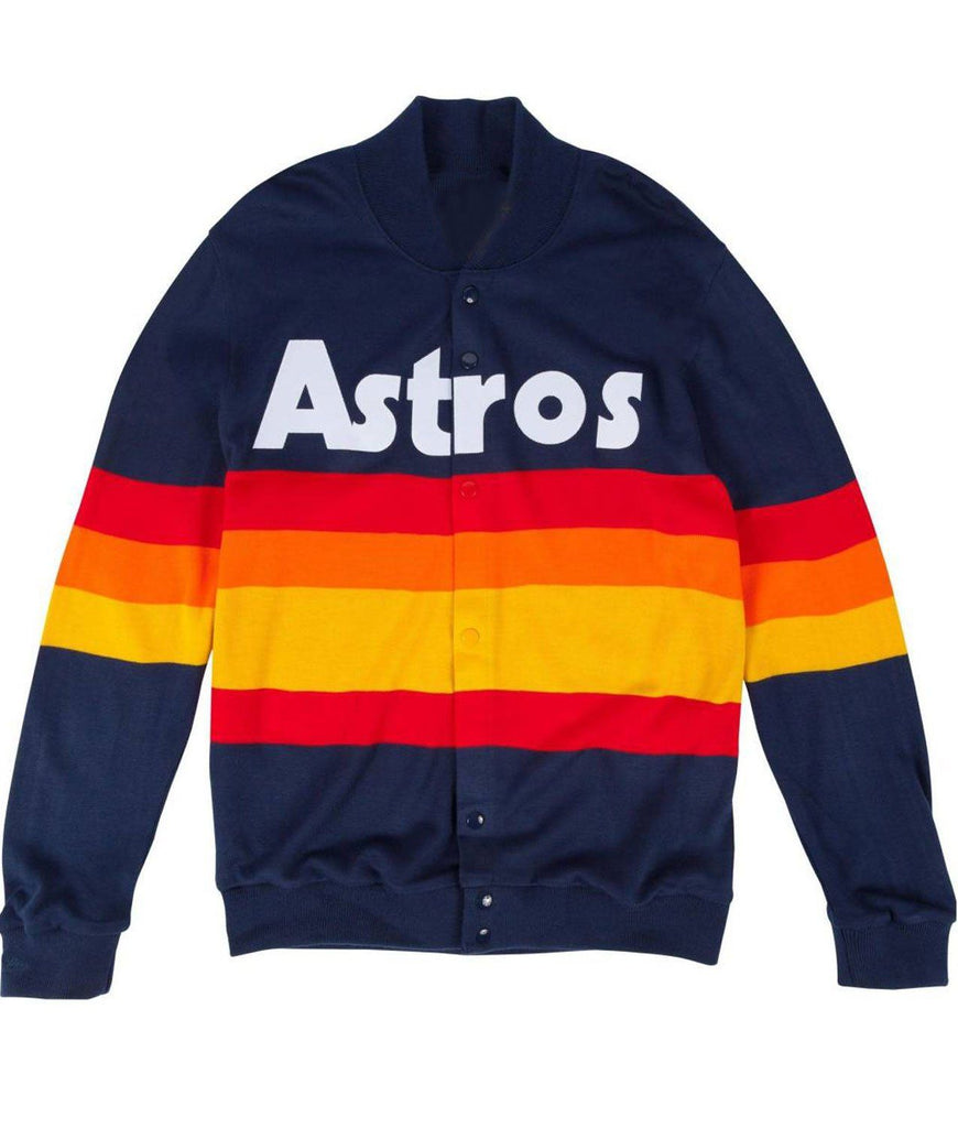 Women's astros shop bomber jacket