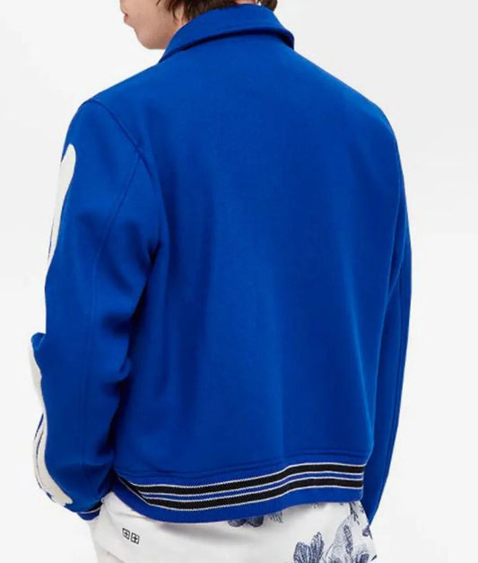 Amiri Bone Blue Jacket