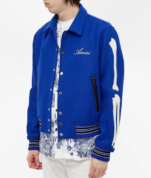 Amiri Bone Blue Jacket TheJacketFactory