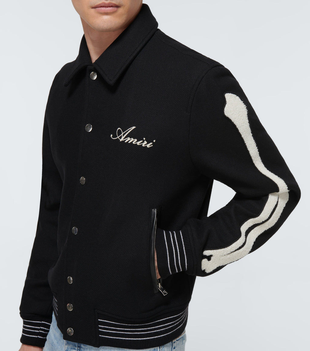 Amiri Bones Varsity Jacket TheJacketFactory