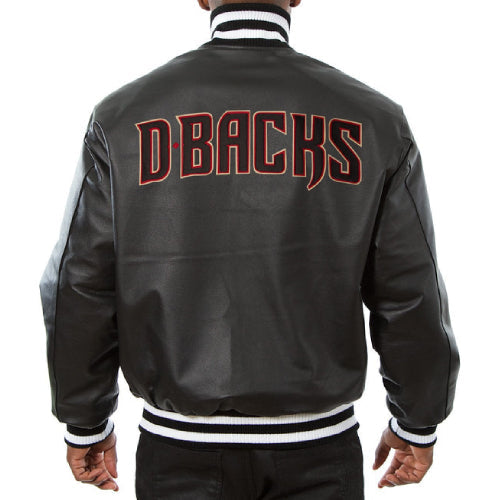 Arizona Diamondbacks Leather Jacket TheJacketFactory