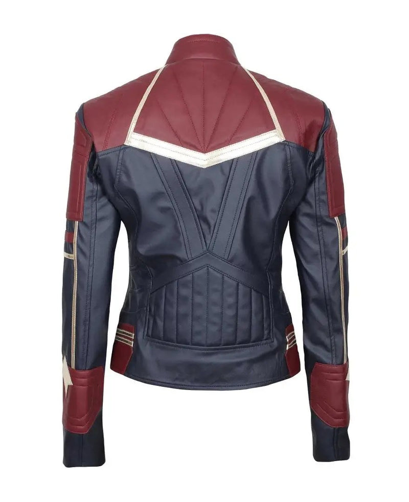 Avengers Endgame Captain Marvel Leather Jacket