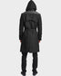Men's Black Mid-Length Coat