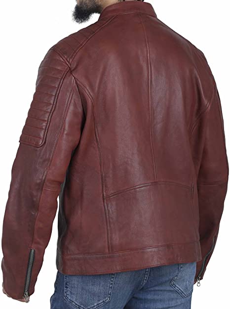 Brown Biker Leather Jacket TheJacketFactory
