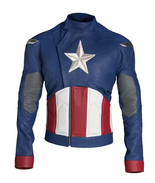 Chris Evans Captain America The Avengers Leather Jacket