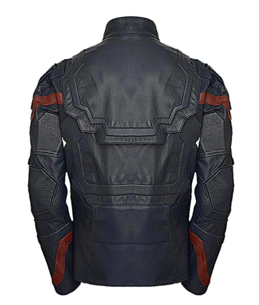 Captain America Civil War Leather Jacket