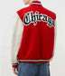 Chicago Bulls Red Wool And White Leather Varsity Jacket TheJacketFactory
