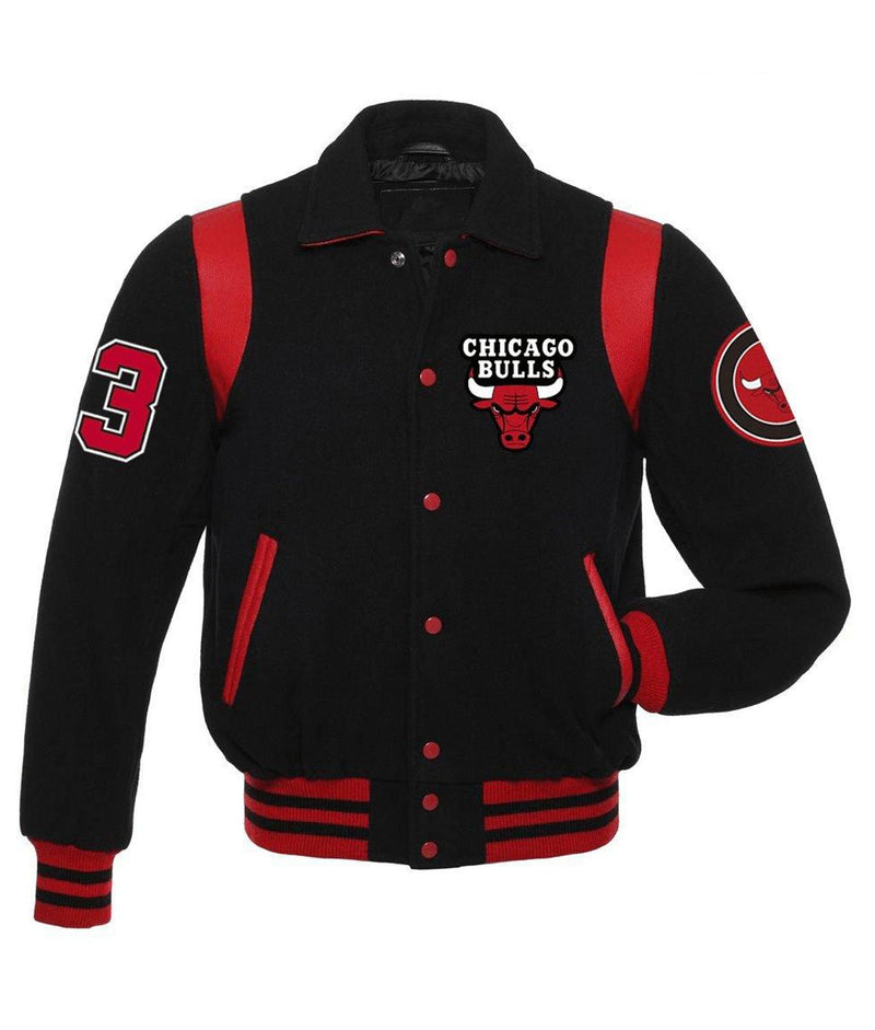 Men's Chicago Bulls Varsity Jacket – TheJacketFactory
