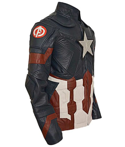 Captain America Civil War Leather Jacket