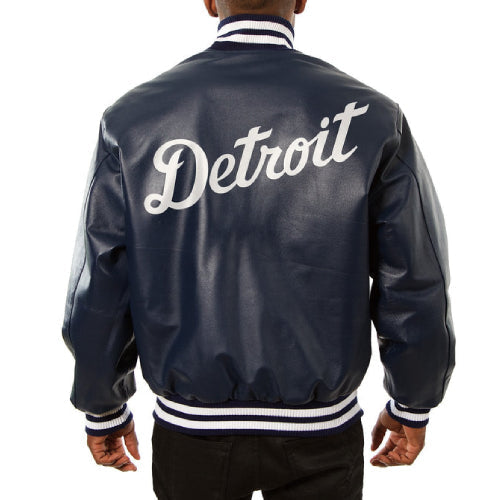 Detroit Tiger Leather Jacket TheJacketFactory