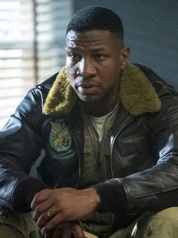 Devotion Jonathan Majors Leather Jacket TheJacketFactory