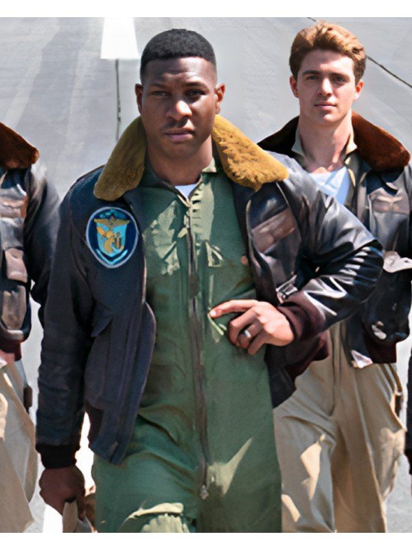 Devotion Jonathan Majors Leather Jacket TheJacketFactory