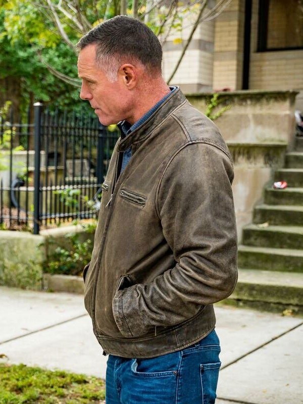 Chicage P.D. Jason Beghe Leather Jacket