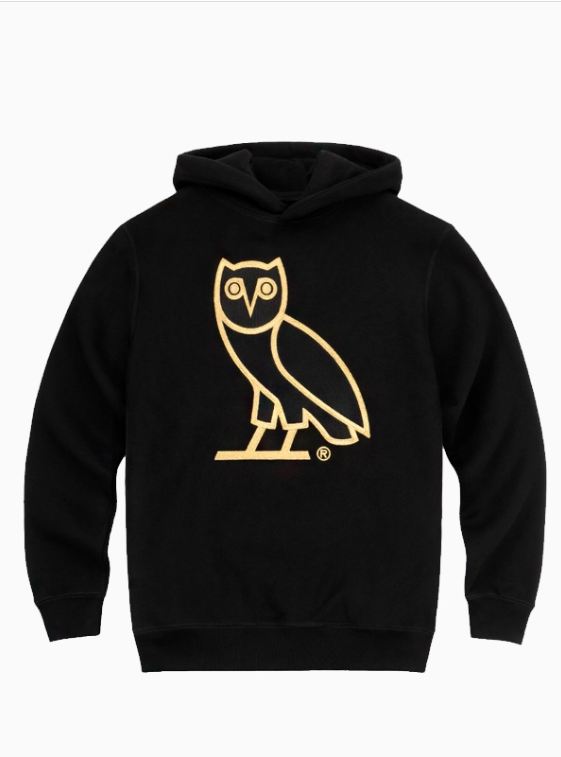 Drake Owl Black Hoodie