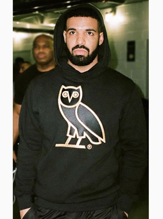 Drake Owl Black Hoodie