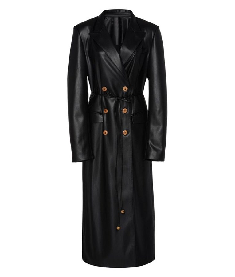 Dynasty Elizabeth Gillies Leather Coat TheJacketFactory