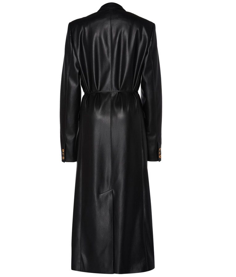 Dynasty Elizabeth Gillies Leather Coat TheJacketFactory