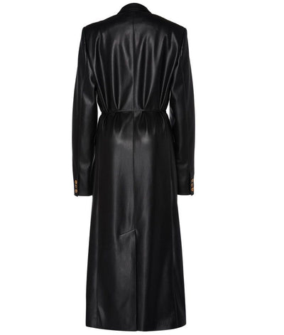 Dynasty Elizabeth Gillies Leather Coat