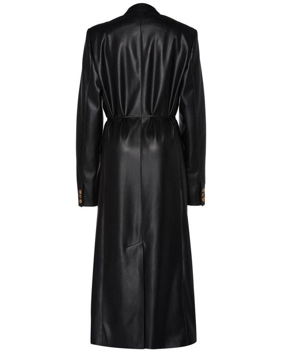 Dynasty Elizabeth Gillies Leather Coat TheJacketFactory
