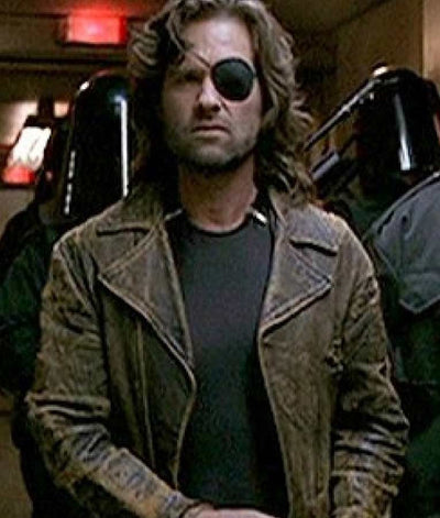 Escape From New York Snake Kurt Russell Leather Jacket
