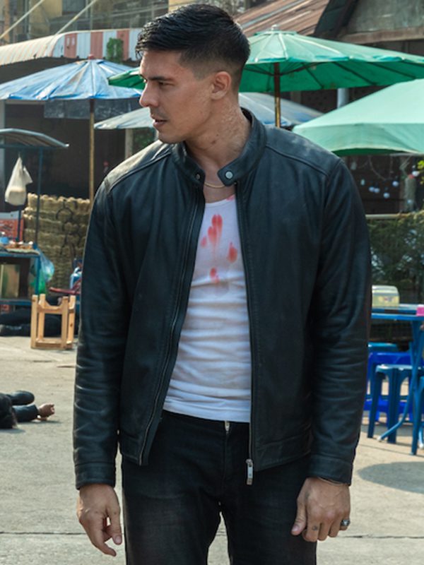 Fistful of Vengeance Lewis Tan Leather Jacket TheJacketFactory