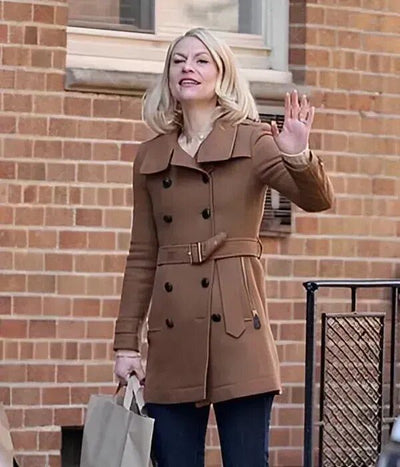 Fleishman Is in Trouble Claire Danes Wool Coat