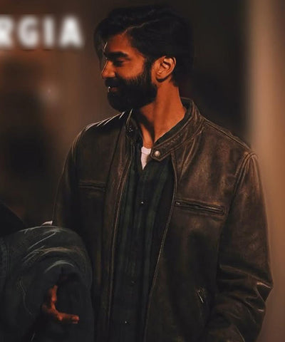 Georgia Raymond Ablack Leather Jacket