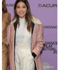 Gina Rodriguez Leather Coat TheJacketFactory
