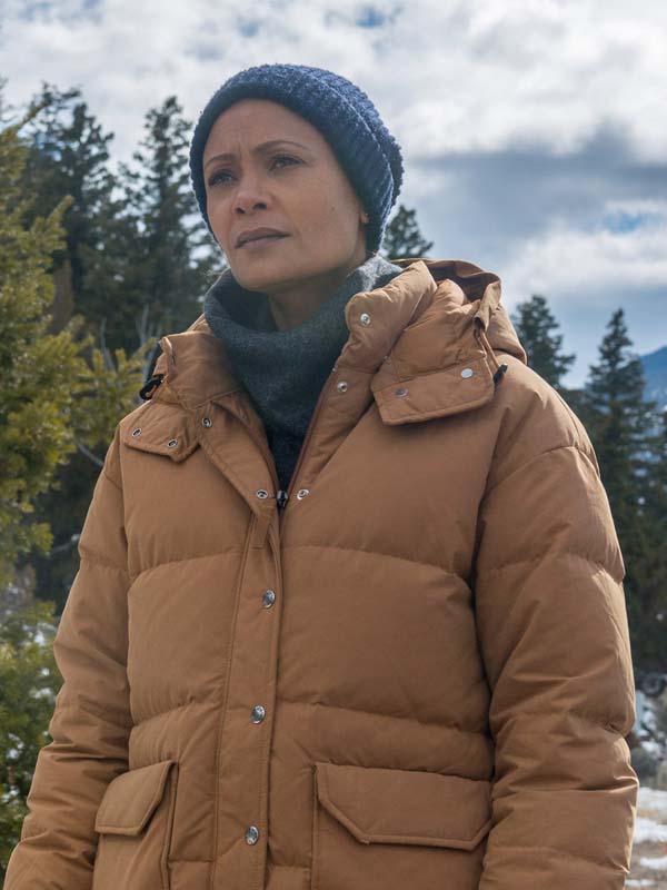 God’s Country Sandra Beige Puffer Coat TheJacketFactory