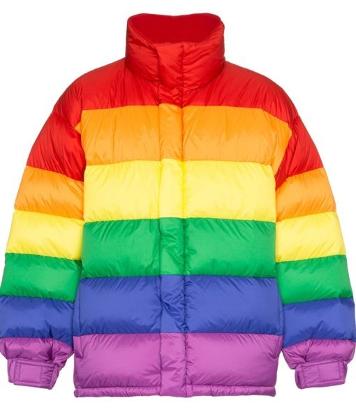 Gooba Rainbow Puffer Jacket TheJacketFactory