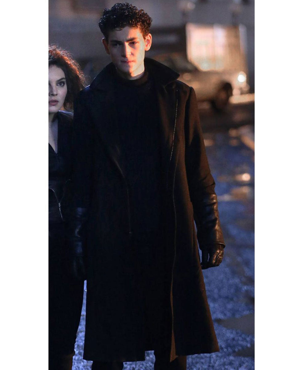 Gotham David Mazouz Trench Coat TheJacketFactory