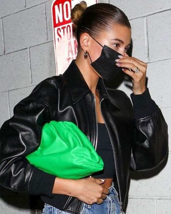 Hailey Bieber Bomber Jacket TheJacketFactory