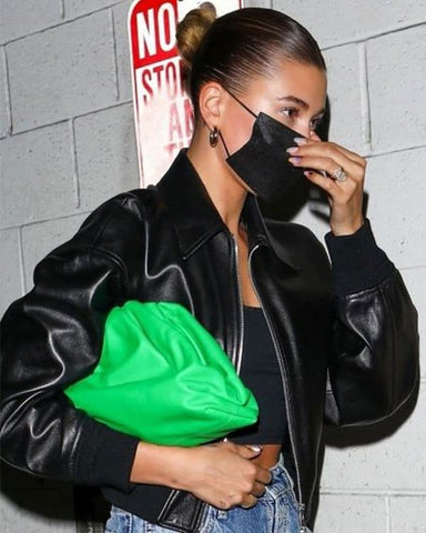Hailey Bieber Bomber Jacket