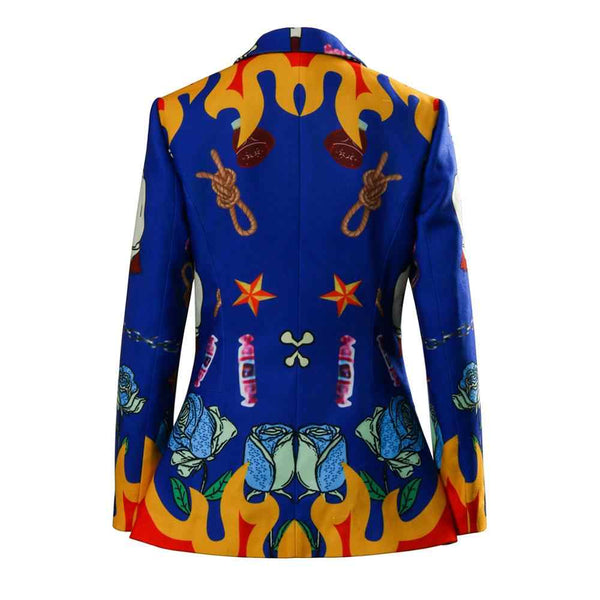 Birds Of Prey Harley Quinn Blue Coat