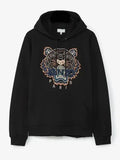 Kenzo Black Pullover Tiger Hoodie