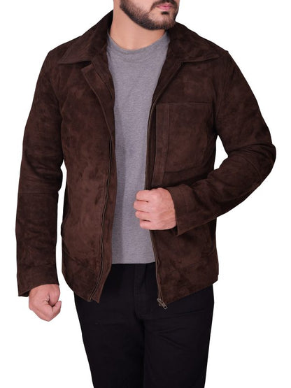 スクーカム　All Suede Leather stadium Jacket Anniversary Stadium Jacket in Black – Blue Owl Workshop