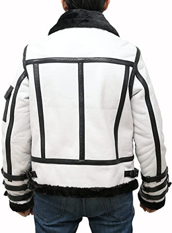 Men's B3 Shearling Bomber Leather Jacket