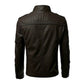 Men's Black Leather Biker Motorcycle Jackets TheJacketFactory